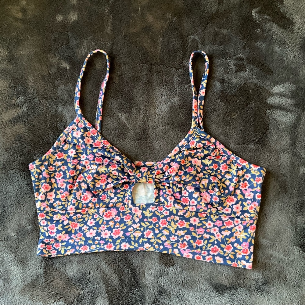 Mini floral tank top